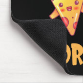 Zza Is My Valentine Valentines Day Heart Peppero  Mousepad (Ecke)