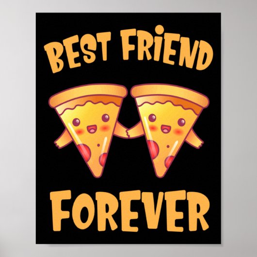 Zza Is My Valentine Valentines Day Heart Peppero  Poster (Vorne)