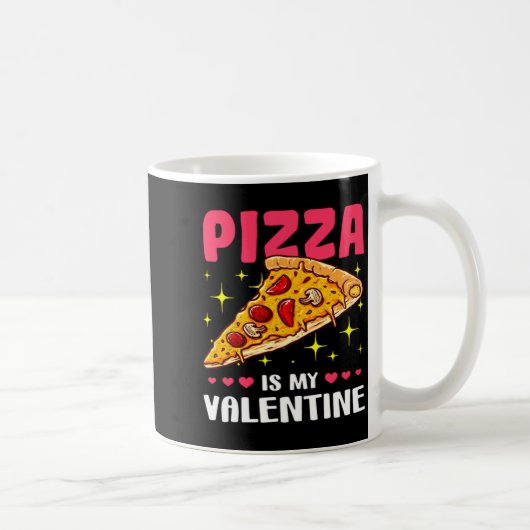 Zza Is My Valentine Valentines Day Kaffeetasse (Rechts)
