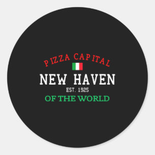 Zza Katalog der Welt New Haven Connecticut _1 Runder Aufkleber
