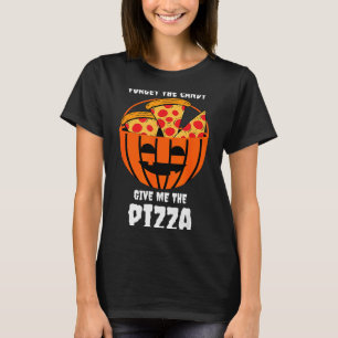 Zza Kürbis Jackolantern Kostüm Einfaches Halloween T-Shirt