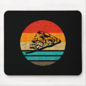 Zza Slice Retro Style Vintage  Mousepad (Vorne)
