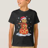 Zza Snowman - Santa Hat - Christmas Zza Party - Fu T-Shirt (Vorderseite)