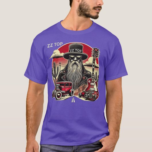 ZZop Freund vintage T-Shirt (Vorderseite)