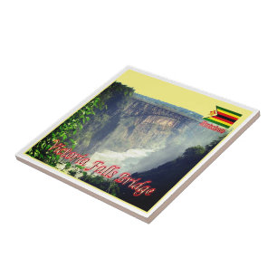 zZW006 VICTORIA-FÄLLE, Simbabwe, Afrika, Fliese
