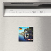 zZW012 VICTORIA FALLS, Simbabwe, Afrika, Kühlschra Magnet (In Situ (Geschirrspüler))