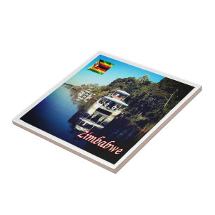 zZW012 VICTORIA FALLS, Zimbabwe, Africa, Fliese