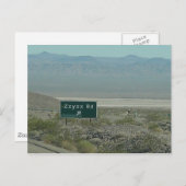 Zzyzx Rd. ~ Postkarte (Vorne/Hinten)