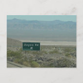 Zzyzx Rd. ~ Postkarte (Vorderseite)