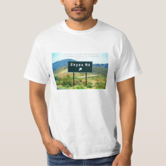 Zzyzx Straße T-Shirt