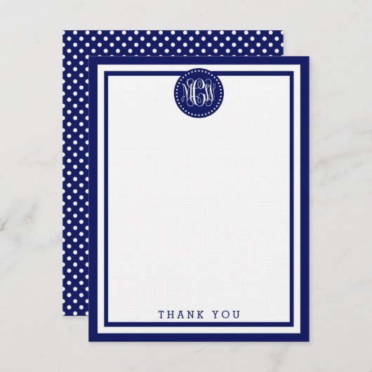 Zzz Dankeskarte (Vorne/Hinten)