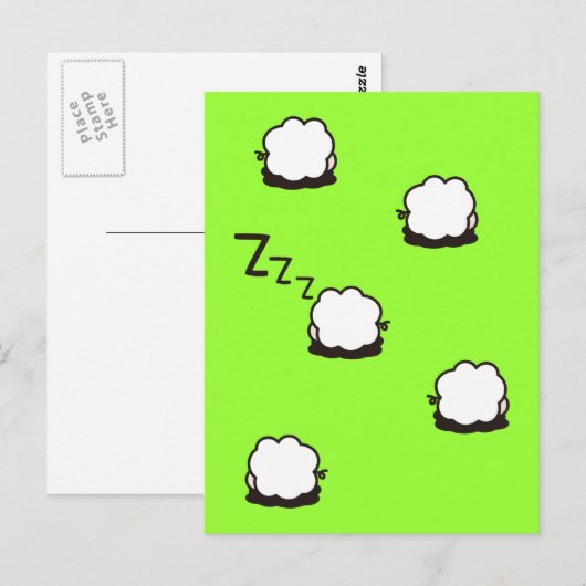 ZZZ POSTKARTE (Vorne/Hinten)