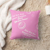 ZZZ rosa Kissen (Decke)